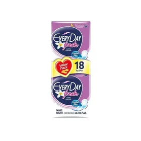 Lavender Fresh Σερβιέτες Maxi Night 18 τεμ.