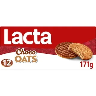 LACTA CHOCO OATS μπισκότα 171g