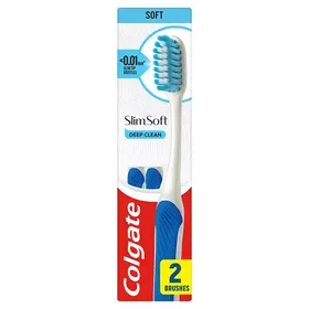 Colgate Οδοντόβουρτσα Slim Soft Ultra Compact Head 2τεμ.