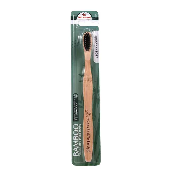 MrGrand Οδοντόβουρτσα Bamboo Μαλακή 1τεμ.