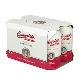 BUDWEISER Μπύρα Lager Budvar Original 6x330ml