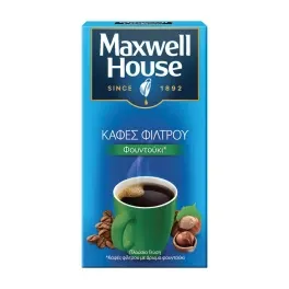 Max House Καφές Φίλτρου Φουντούκι 225gr