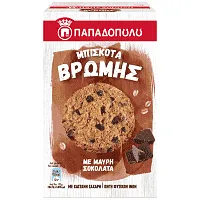 Παπαδοπούλου Nutries Βρώμη & Μαύρη Σοκολάτα 150gr
