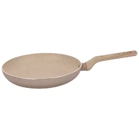 τηγάνι αλουμινίου μπεζ 24cm