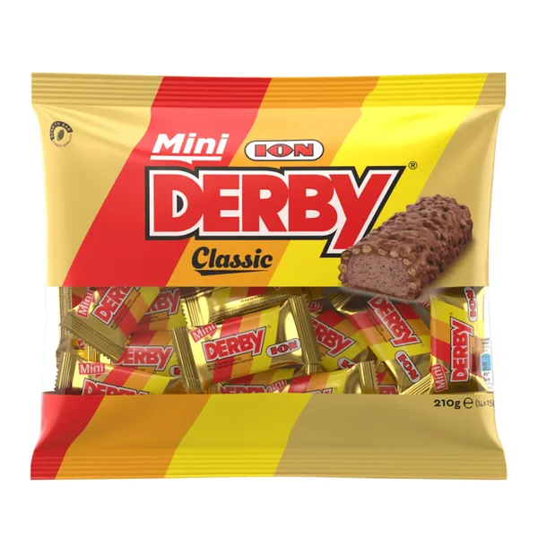 Σοκολατάκια γάλακτος & γέμιση καρύδας ION Derby 210gr