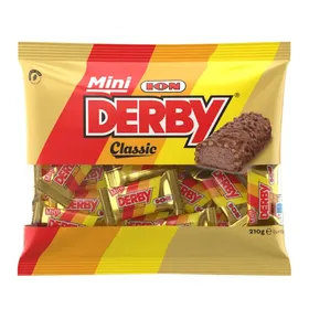 Σοκολατάκια γάλακτος & γέμιση καρύδας ION Derby 210gr