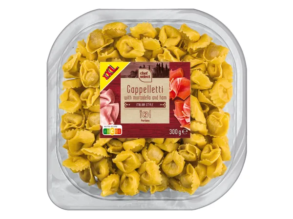 Γεμιστά ζυμαρικά XXL (Cappelleti, Tortelloni)