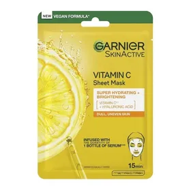 GARNIER Υφασμάτινη Μάσκα Vitamin C για Λάμψη και Ενυδάτωση...