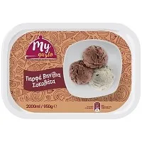 My Gusto Παγωτό Παρφέ Βανίλια Σοκολάτα 950gr