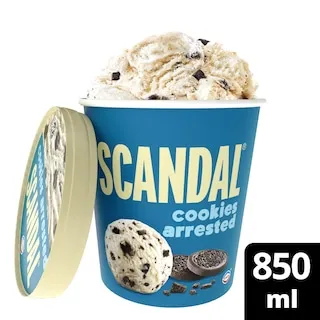 SCANDAL Παγωτό Cookies Arrested 498g