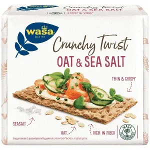 Wasa Φρυγανιές Με Βρώμη & Αλάτι 265gr