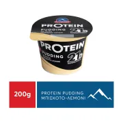 ΟΛΥΜΠΟΣ Protein Πουτίγκα με γεύση Μπισκότο Λεμόνι Χωρίς προσθήκη ζάχαρης 200g