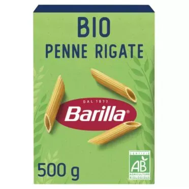 BARILLA ΜΑΚΑΡΟΝΙΑ PENNE RIGATE ΒΙΟΛΟΓΙΚΑ 500GR