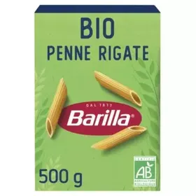 BARILLA ΜΑΚΑΡΟΝΙΑ PENNE RIGATE ΒΙΟΛΟΓΙΚΑ 500GR
