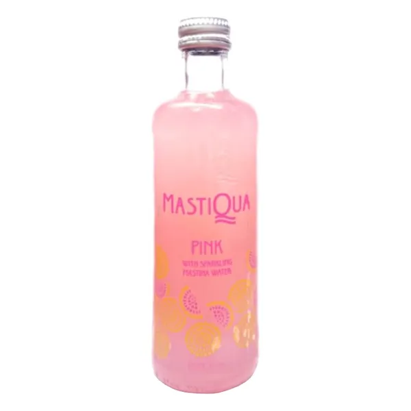 Ανθρακούχο νερό με pink grapefruit MASTIQUA 330ml