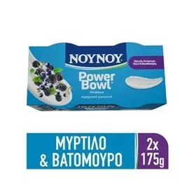 Powerbowl Μύρτιλλο 1.8% Επιδόρπιο Γιαουρτιού 2*175gr