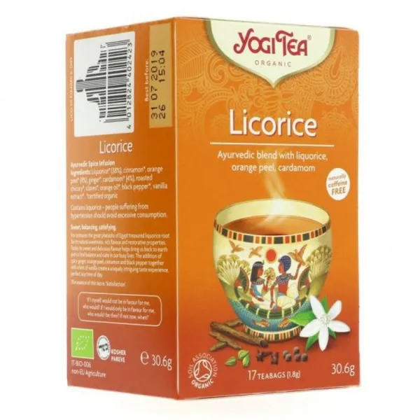 YOGI TEA Ρόφημα με Ρίζα Κολλιτσίδας, Πικραλίδα και Κανέλα