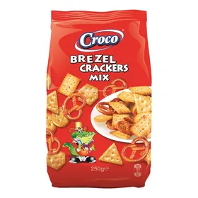 Crackers brezel mix CROCO 250gr