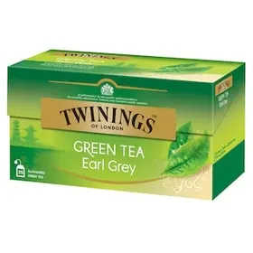 TWININGS Τσάι Πράσινο Earl Grey 25x1.6g