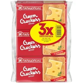 ΠΑΠΑΔΟΠΟΥΛΟΥ Κράκερς Σίτου 3x140g