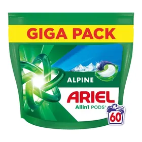 κάψουλες πλυντηρίου ρούχων All in 1 pods alpine