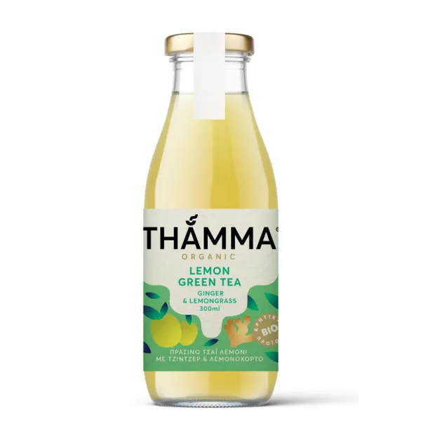 ΘΑΜΜΑ Ρόφημα Πράσινο Τσάϊ με Λεμόνι 300 ml