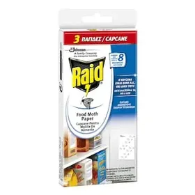 RAID Σκοροπαγίδες Τροφίμων 3 Τεμάχια