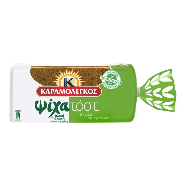 Ψίχα Τοστ Σίκαλης Καραμολέγκος (410g)