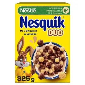Nestle Nesquik Δημητριακά Duo 325γρ.