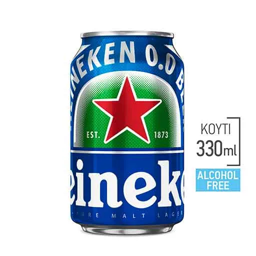 Heineken 0.0 Μπίρα  Χωρίς Αλκοόλ 330ml.