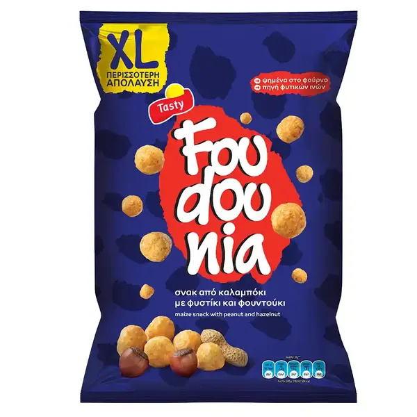Foudounia 190γρ. ή pitsinia ή crunchy max 100γρ.