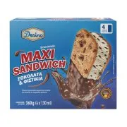DESINO Maxi Sandwich Stracciatella 4x90g 360g (520ml)