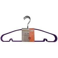 Home Comfort Κρεμάστρα Μεταλλική Μωβ 5  τεμ.