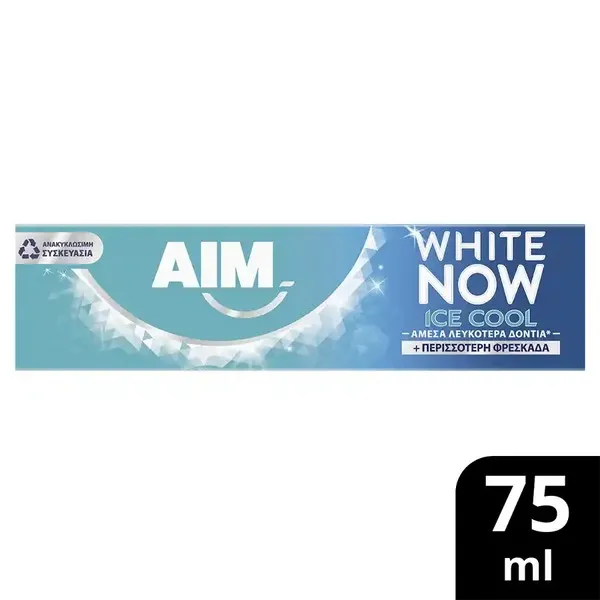 AIM WHITE NOW 3 ΣΕ 1 ORIGINAL Οδοντόκρεμα 75ml