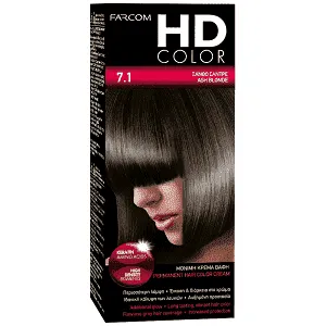 HD Color Σετ Βαφής Μαλλιών Ν7.1 Ξανθο Σαντρέ