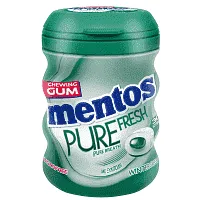 MENTOS Τσίχλες Pure Fresh Wintergreen 60g