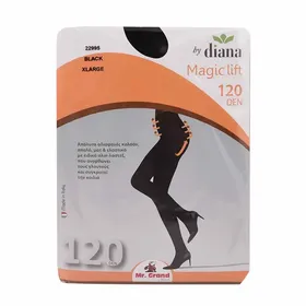 MrGrand Magic Lift Καλσόν Μαύρο 120Den (Διατίθεται σε 4 μεγέθη) 1 τεμ.