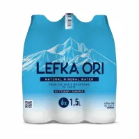 Λευκά Όρη Φυσικό Μεταλλικό Νερό 1,5lt 6τεμ