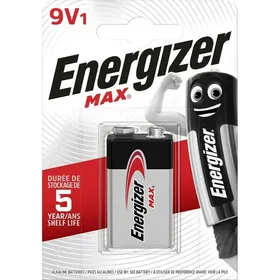 ENERGIZER Μπαταρίες Αλκαλικές Μαχ 9V 1 Τεμάχιο