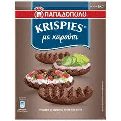 Krispies Παξιμάδια Με Χαρούπι 200gr