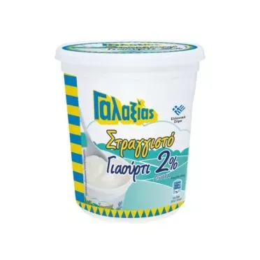EL-ΓΑΛΑΞΙΑΣ στραγγιστό γιαούρτι 2% 1kg από Ελληνικό γάλα EL-ELGO.20.1028