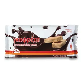 MrGrand Γκοφρέτα Με Γέμιση Κρέμα Κακάο 180γρ.