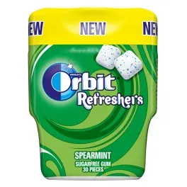 Orbit Refreshers Τσίκλες Spearmint 67g