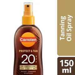 Carroten Body Oil Tan & Protect Σπρέι  SPF20 150ml.