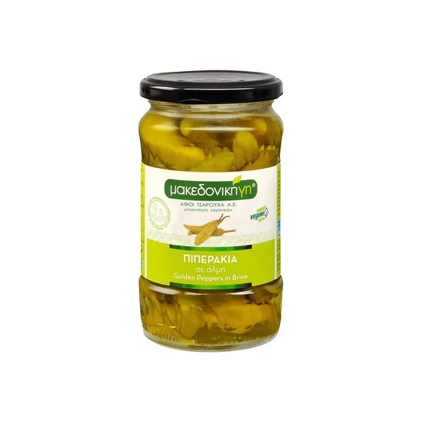 Πιπεράκια ΜΑΚΕΔΟΝΙΚΗ ΓΗ σε Άλμη Vegan