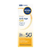 Αντιηλιακή Κρέμα Προσώπου Anti-Age Cream SPF50 Nivea Sun 40ml