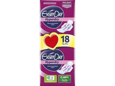 Σερβιέτες Hyperdry Ultra Plus Value Pack ποικιλία Κάθε συσκ. 18 τεμ.