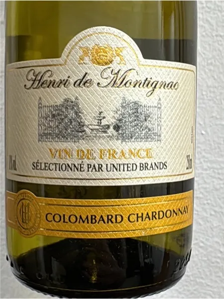 HENRI DE MONTIGNAC οίνος ερυθρός ημίγλυκος ή λευκός colomb chardonnay ή merlot ερυθρός ή λευκός ημίγλυκος Γαλλίας 250ml