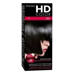 HD  ΣΕΤ ΒΑΦΗΣ Νο1 ΜΑΥΡΟΣ ΕΒΕΝΟΣ 60ML