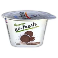 YO FRESH Επιδόρπιο Γιαουρτιού Μαύρο Μπισκότο 150γρ